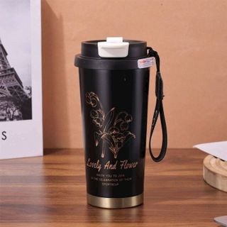 CỐC GIỮ NHIỆT HOA LÁ CÀNH
