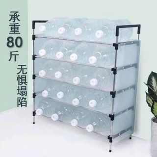 KỆ INOX 5 TẦNG CÓ TẤM CHẮN BỤI GIÀY, SIÊU BỀN, TIỆN DỤNG
