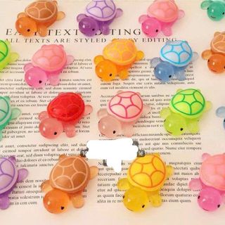 COMBO 10 CHARM TÚI MÙ PHÁT SÁNG SIZE TO VÀ NHỠ