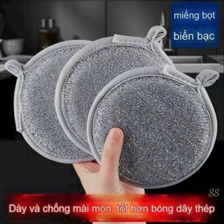 COMBO 3 MIẾNG BỌT BIỂN BẠC RỬA BÁT RỬA NỒI