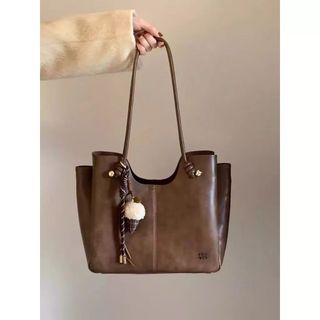 (HÀNG ĐẸP )Túi xách công sở, túi tote nữ da Pu 3 ngăn kèm charm size 30cm M840