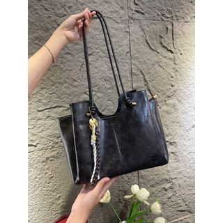 (HÀNG ĐẸP )Túi xách công sở, túi tote nữ da Pu 3 ngăn kèm charm size 30cm M840
