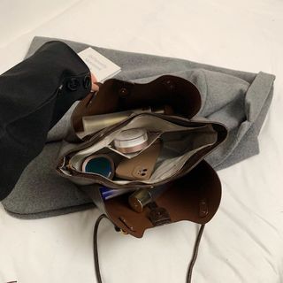 (HÀNG ĐẸP )Túi xách công sở, túi tote nữ da Pu 3 ngăn kèm charm size 30cm M840