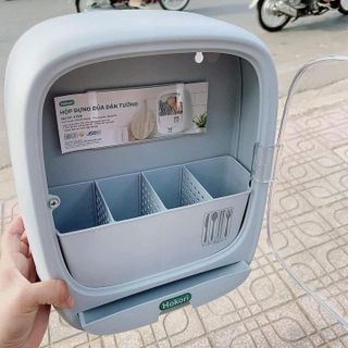 HỘP ĐỰNG ĐŨA DÁN TƯỜNG HOKORI