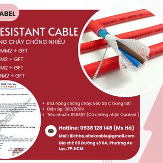 Cáp chống cháy chống nhiễu Altel Kabel