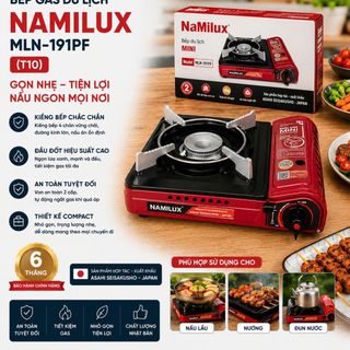 BẾP GAS DU LỊCH NAMILUX MLN-191PF (T10)