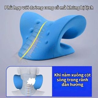 GỐI MÁT XA CỔ THƯ GIÃN GIẢM ĐAU TIỆN LỢI