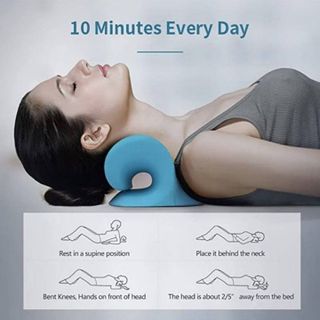 GỐI MÁT XA CỔ THƯ GIÃN GIẢM ĐAU TIỆN LỢI