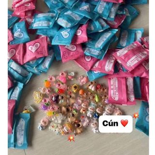 ❌SET 50 TÚI MÙ CAPY LABU PHÁT SÁNG🤎🤎
