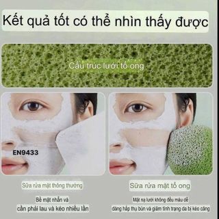 SET 3 MIẾNG MÚT BỌT BIỂN RỬA MẶT TIỆN ÍCH