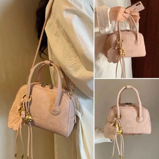 [TẶNG CHARM] Túi xách nữ đeo chéo đeo vai kẹp nách da nhung Chi0 Kèm Charm Cực Xinh M804