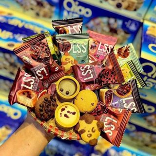 HỘP 400GR BÁNH QUY BƠ SỮA SOCOLA MIX