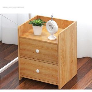 TỦ ĐẦU GIƯỜNG 2 NGĂN KÉO GỖ MDF CAO CẤP, TAB ĐỂ ĐẦU GIƯỜNG