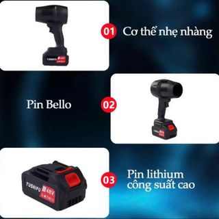 MÁY THỔI BỤI DÙNG PIN SẠC TIỆN ÍCH