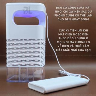 ĐÈN BẮT MUỖI TỰ ĐỘNG - MÁY BẮT MUỖI THÔNG MINH HÚT CÔN TRÙNG