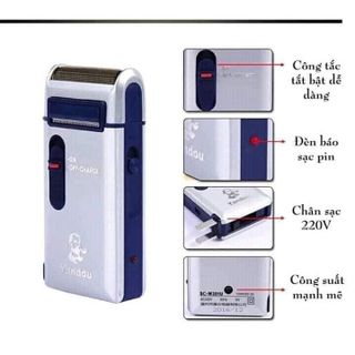 MÁY CẠO RÂU YANDOU SCW 301U SỬ DỤNG SẠC PIN
