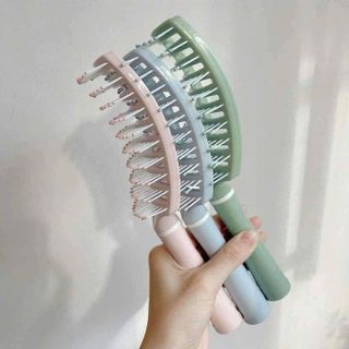 LƯỢC CHẢI TÓC GỠ RỐI CONG MASSAGE DA ĐẦU