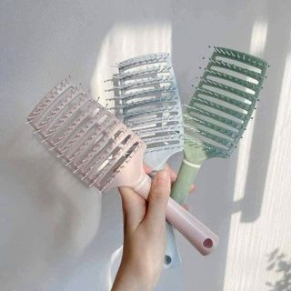 LƯỢC CHẢI TÓC GỠ RỐI CONG MASSAGE DA ĐẦU
