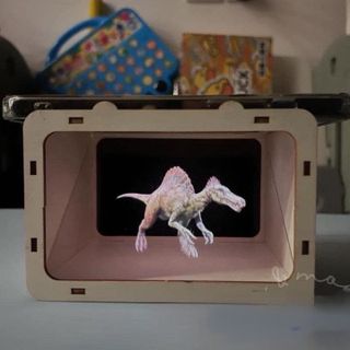HỘP ẢO ẢNH HOLOGRAM, LÀM TIVI ĐỒ CHƠI KHOA HỌC CÔNG NGHÊ LÀM BẰNG THỦ CÔNG CHO BÉ