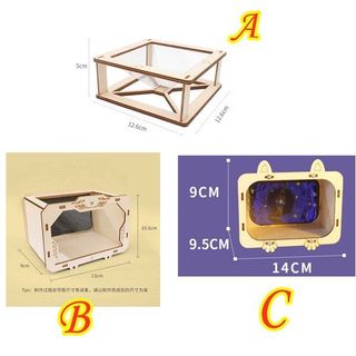 HỘP ẢO ẢNH HOLOGRAM, LÀM TIVI ĐỒ CHƠI KHOA HỌC CÔNG NGHÊ LÀM BẰNG THỦ CÔNG CHO BÉ