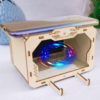 HỘP ẢO ẢNH HOLOGRAM, LÀM TIVI ĐỒ CHƠI KHOA HỌC CÔNG NGHÊ LÀM BẰNG THỦ CÔNG CHO BÉ
