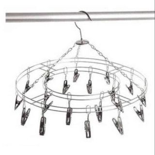 MÓC CHÙM TRÒN INOX 20 KẸP TIỆN ÍCH