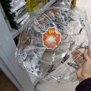 MÓC CHÙM TRÒN INOX 20 KẸP TIỆN ÍCH