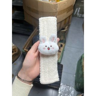 (BÁN SỈ) Bọc Dây Đai An Toàn Ô Tô Cute Hoạt Hình Gấu Nâu, Lợn Hồng, Thỏ Hồng – Đệm Vai Dễ Thương Mềm Êm Phù Hợp Mọi Loại Xe
