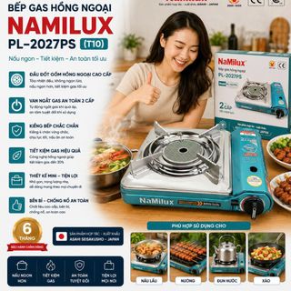 BẾP GAS HỒNG NGOẠI NAMILUX PL-2027PS (T10)