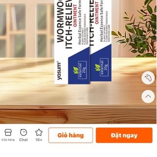 Kem trị ngứa Yosum, kem dưỡng da, kem ngải cứu, kem dưỡng ẩm cho da khô, nhà sản xuất gốc