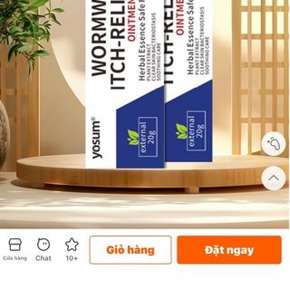 Kem trị ngứa Yosum, kem dưỡng da, kem ngải cứu, kem dưỡng ẩm cho da khô, nhà sản xuất gốc