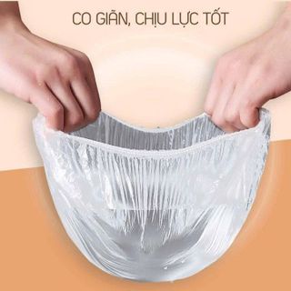 COMBO 5 TÚI BỌC THỰC PHẨM CÓ CHUN LOẠI TO ĐẠI ( TÚI 50 CÁI )