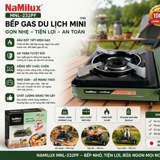 BẾP GAS DU LỊCH MINI NAMILUX MNL-232PF (T10)