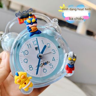 Đồng Hồ Báo Thức Mini Kuromi Dễ Thương Để Bàn Phòng Ngủ TT13
