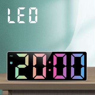 Đồng Hồ Báo Thức Điện Tử Hiện Đại Màn Hình LED Dễ Nhìn TT18