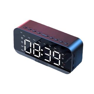 Đồng Hồ Báo Thức LED Thông Minh Loa Mini Không Dây Âm Thanh Sống Động TT16