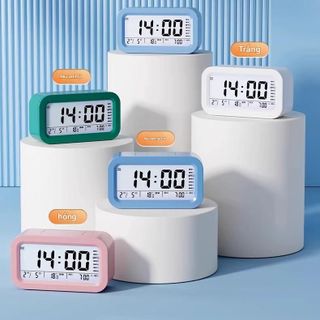 Đồng Hồ Báo Thức Đa Chức Năng LED Để Bàn Học Phòng Ngủ TT10