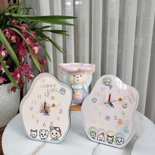 ĐỒNG HỒ ĐỂ BÀN DECOR XINH YÊU