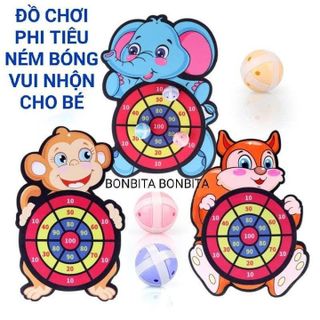 NÉM BÓNG PHI TIÊU HÌNH THÚ SIÊU ĐÁNG YÊU