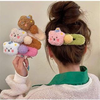 KẸP TÓC GẤU BÔNG SIÊU CUTE HIT HOT