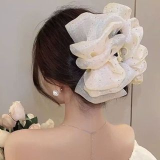 KẸP TÓC VOAN CHẤM BI SIÊU XINH CHO MỌI LỨA TUỔI