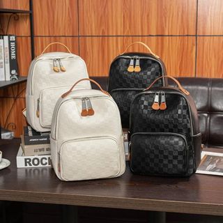Ba lô đi học, balo đi chơi ô trám size 30 M243