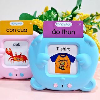 MÁY ĐỌC THẺ THÔNG MINH GIÚP BÉ VỪA HỌC VỪA CHƠI, NHỚ LÂU CỰC KỲ
