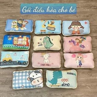 SET GỐI + VỎ GỐI CAO SU NON CHO BÉ SIÊU YÊU