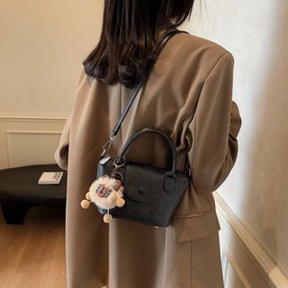 [Tặng charm gấu] Túi xách nữ, túi đeo chéo da PU dày, mịn sz 20cm tặng kèm móc treo gấu bông M753
