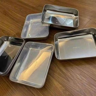 KHAY HỘP INOX LỚN 304 CHỮ NHẬT CÓ NẮP ĐẬY KÍN KHÔNG SỢ BỊ ĐỔ