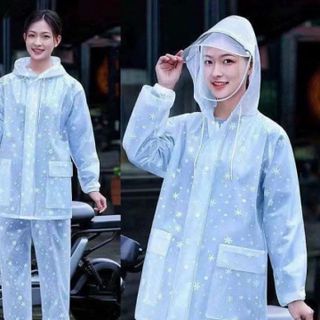 ÁO MƯA BÔNG TUYẾT TRONG SUỐT