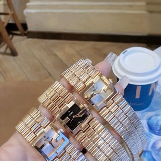 SĂN SALE ĐỒNG HỒ NỮ THỜI TRANG FENDY DÂY BẢNG VUÔNG