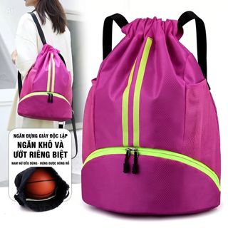 Túi đựng đồ thể thao đa năng, có ngăn để giày riêng biệt, classic cá tính, dây rút tiện lợi, vải Oxford chống nước CH195