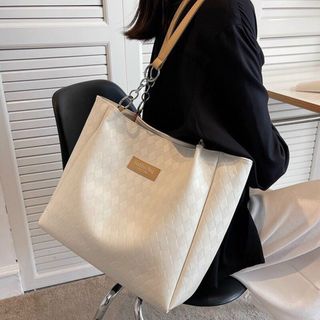 Túi xách nữ, túi công sở dập vân ô trám quai xích M205